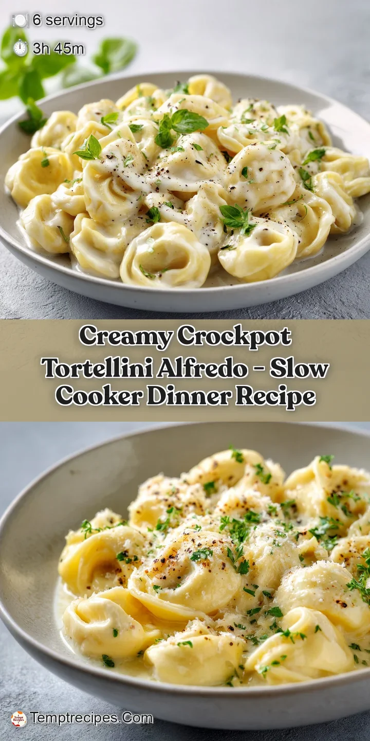Close-up of plump tortellini coated in a velvety, pale Alfredo sauce, hinting at warmth.