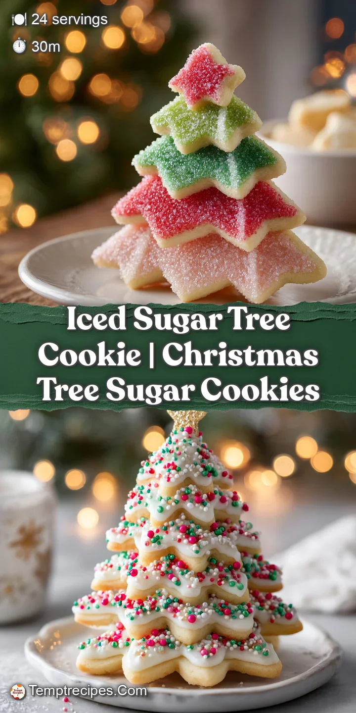 Close-up of a crisp, buttery sugar cookie with intricate white icing patterns and a dusting of edible shimmer.