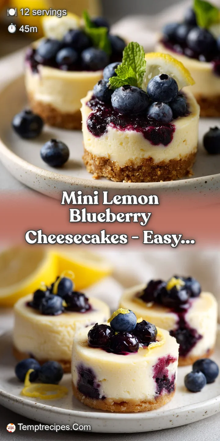 Close-up: Lush blueberries nestled on a rich lemon cheesecake, glistening with a light glaze, hints of flaky crust visible.