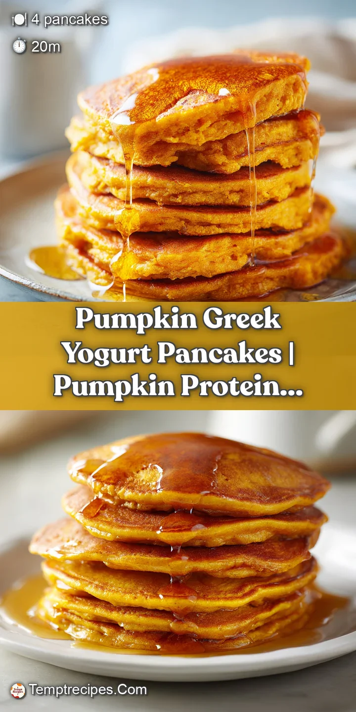 Close-up of a soft, orange-hued pancake with amber syrup dripping down the side and a light dusting of cinnamon.