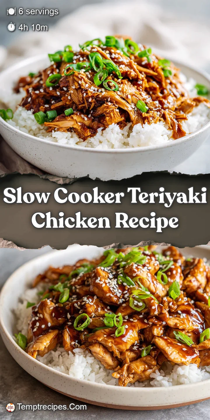 Juicy, tender pieces of teriyaki chicken, glazed and glistening, show off a mouthwatering dark sauce with green onion specks.