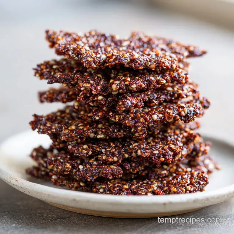 Dark Chocolate Quinoa Crisps: A Healthy Indulgence