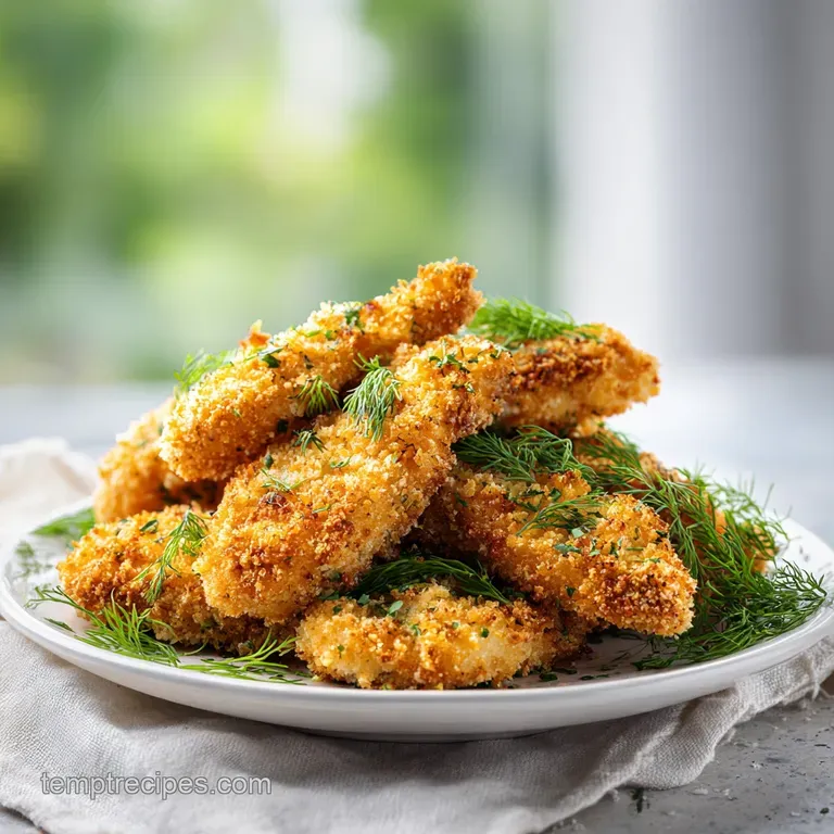 Crispy Dill Pickle Parmesan Chicken: Tangy and Crunchy