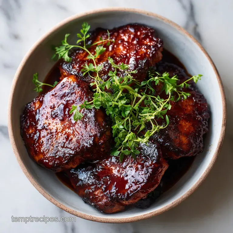 Dump and Go Crockpot Teriyaki Chicken: Tender and Glossy