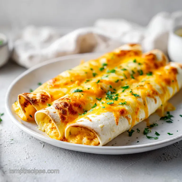 Jalape&ntilde;o Popper Chicken Enchiladas: Creamy and Spicy