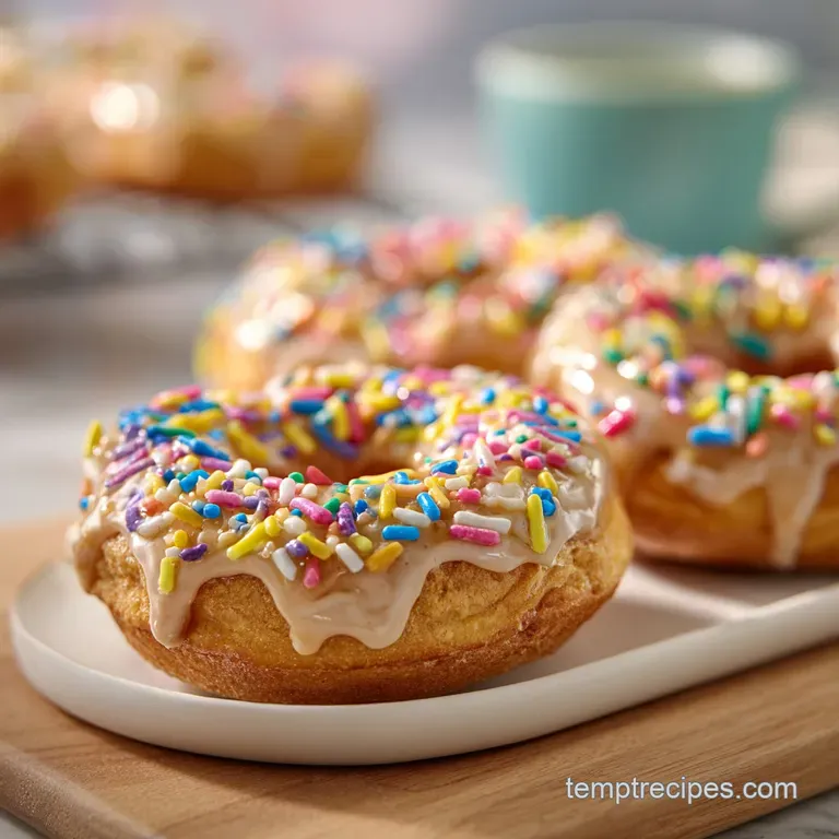 Maple Donut Bars with Velvety Crumb