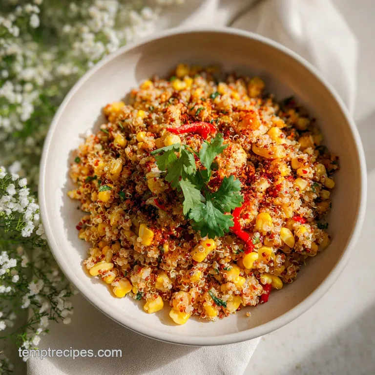 Mexican Street Corn Quinoa Salad: Smoky and Zesty