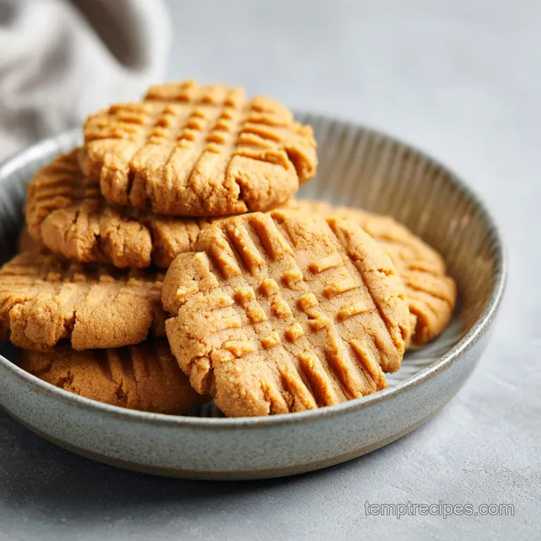 Sourdough Discard Peanut Butter Cookies: Soft Baked