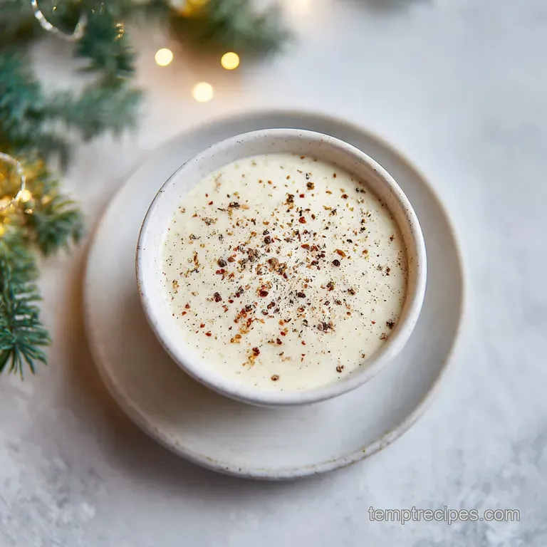 Winter Wonderland Smoothie: Creamy Vanilla Bean