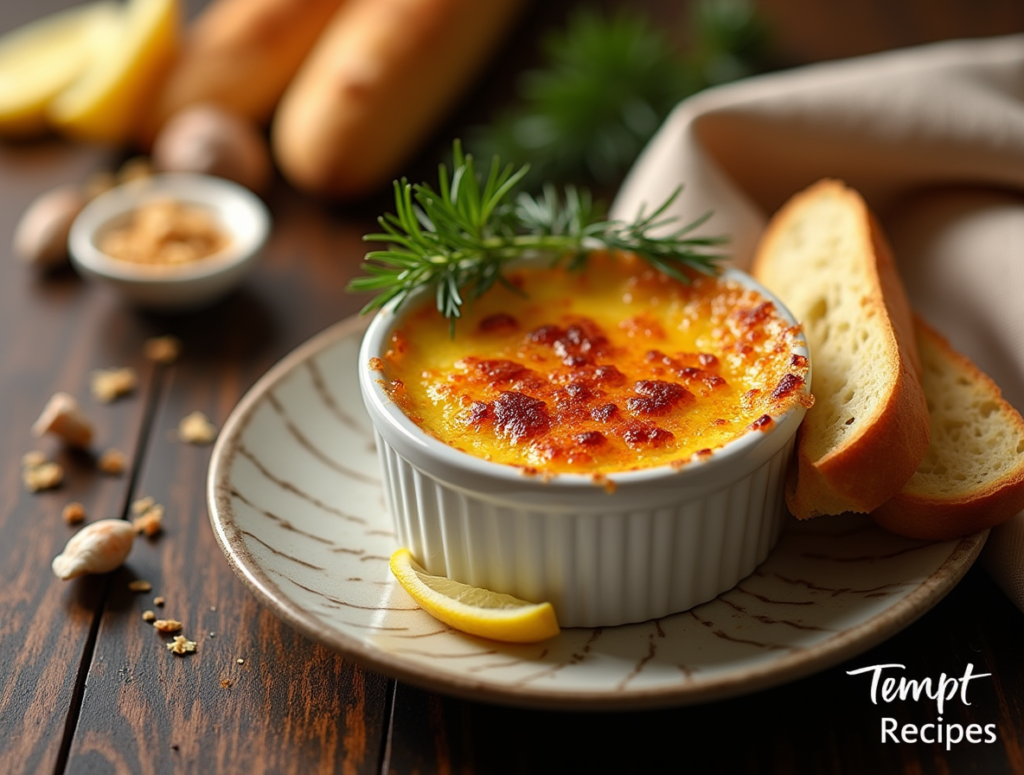 crab brulee recipe