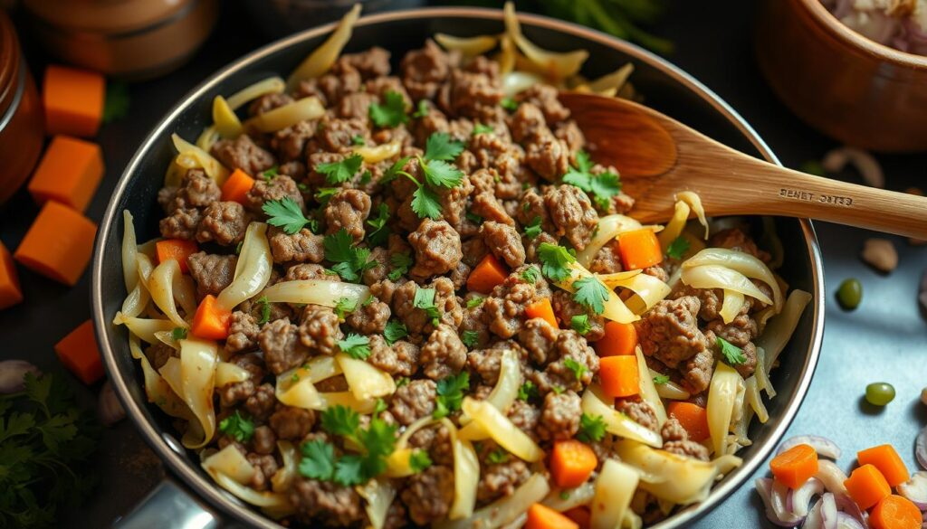 ground beef cabbage recipe